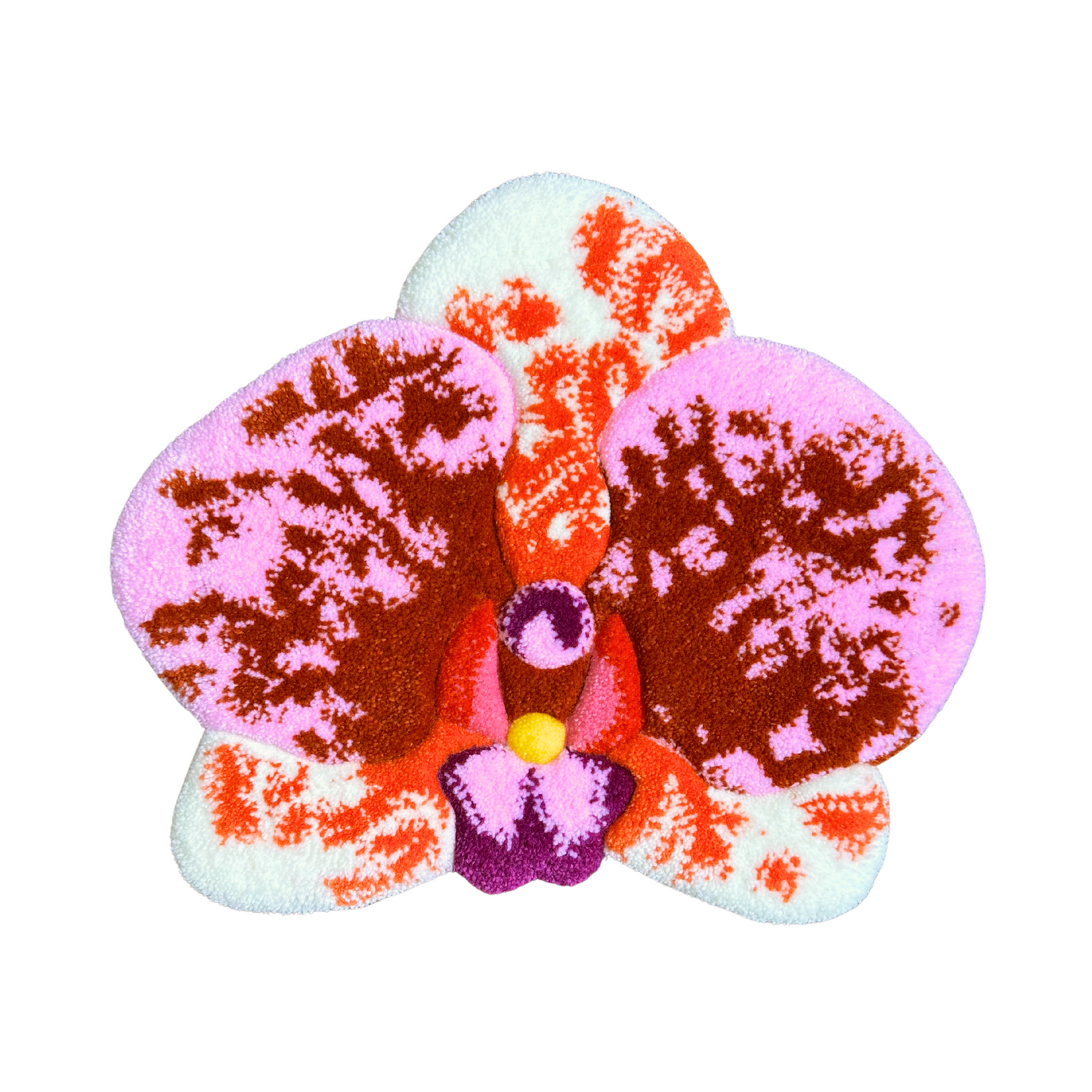 PRE-ORDER - tufted floral wall art
