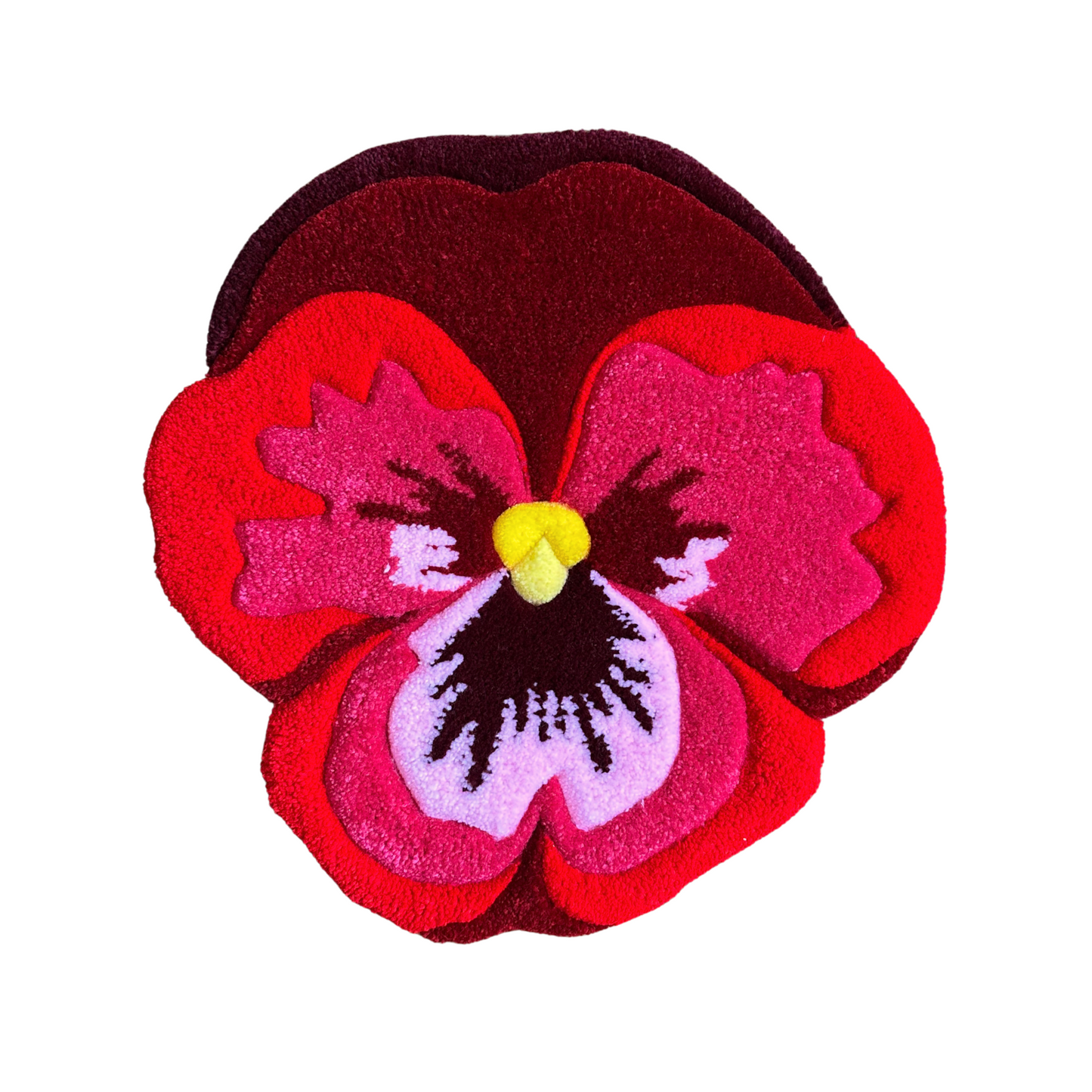 PRE-ORDER - tufted floral wall art