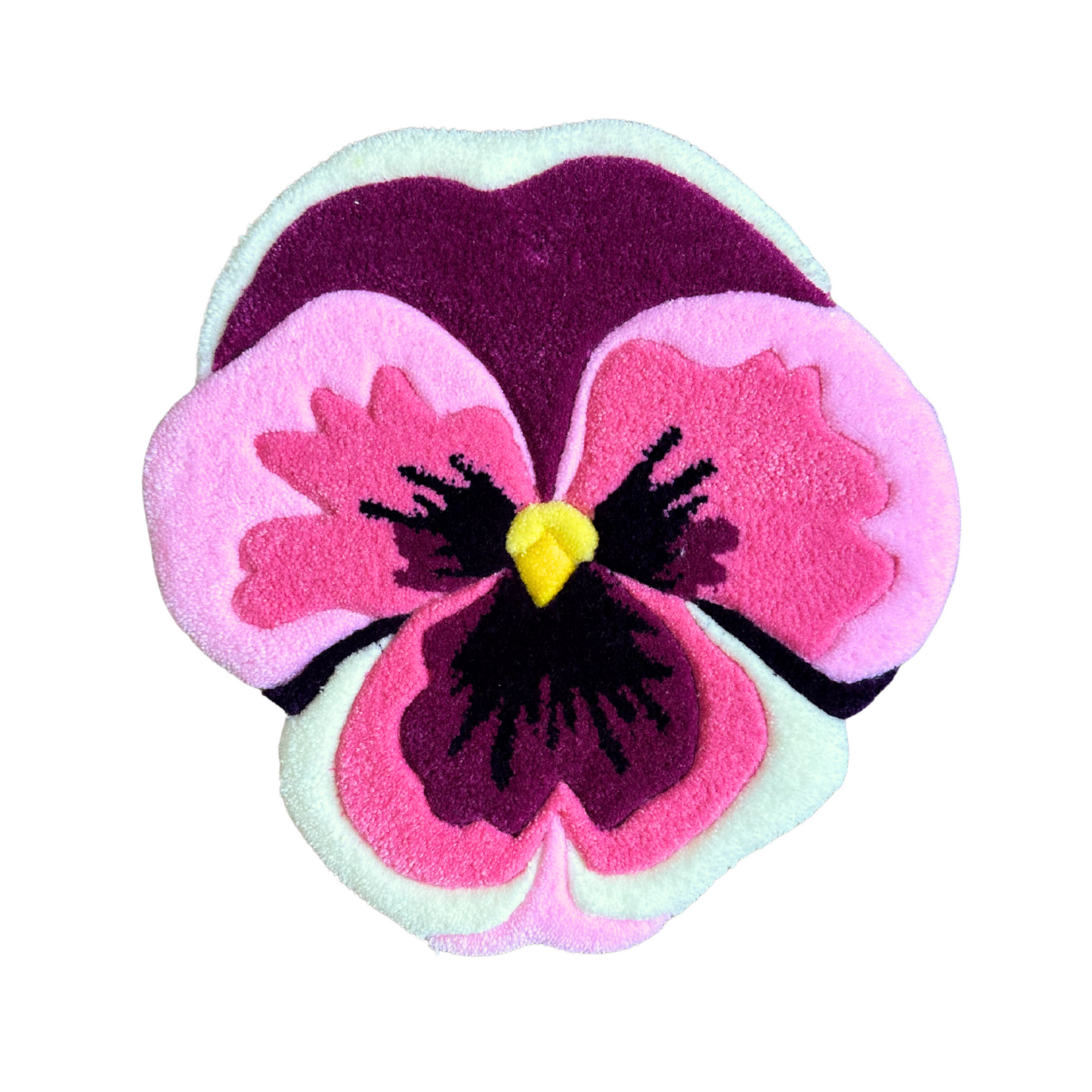 PRE-ORDER - tufted floral wall art