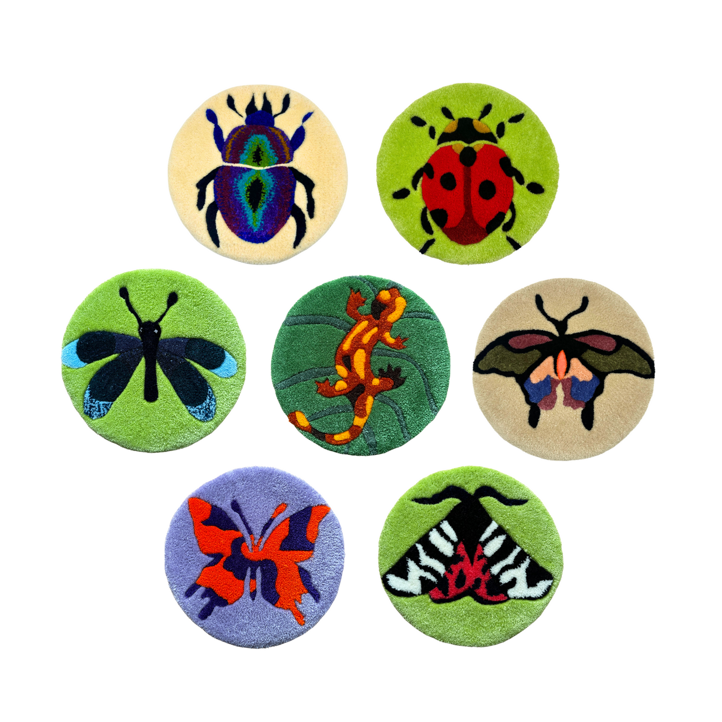 Mini Tapis Muraux - Insectes